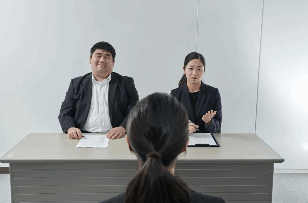 面接（ジュエリー長谷川のHOUSE GEM ATTENDER）